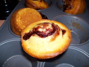 Tho's amazing raspberry muffins